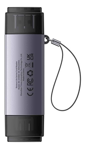 Imagen 9 de 10 de Lector De Tarjetas Sd Y Micro Sd Usb A / Usb C 3.0 Caba Mata