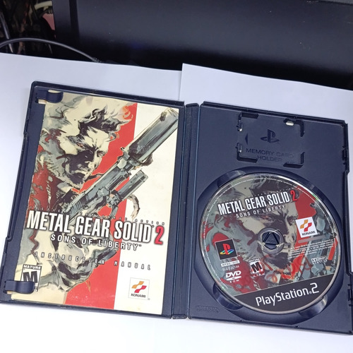 Metal Gear Solid Sons Of Liberty Ps2 (Reacondicionado)