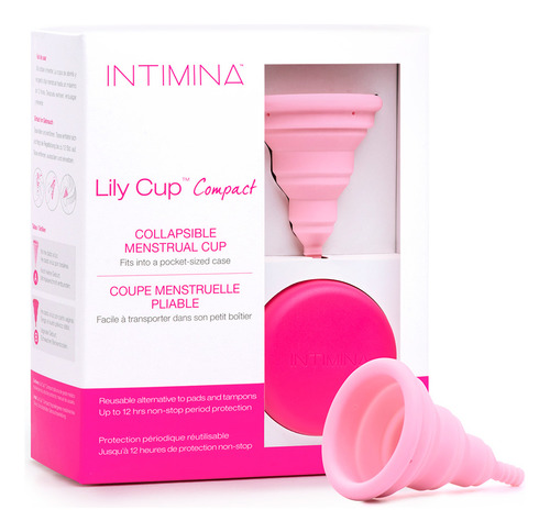 Copa Menstrual Lily Cup Compact Rosado A