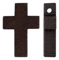 Comprar 100u Cruces De Madera 14x22mm Cruz Denario Comunion Rosario 