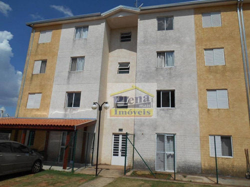 Imagem 2 de 18 de Apartamento Com 2 Dormitórios Para Alugar, 50 M² Por R$ 700/mês - Jardim Dulce (nova Veneza) - Sumaré/sp - Ap0922