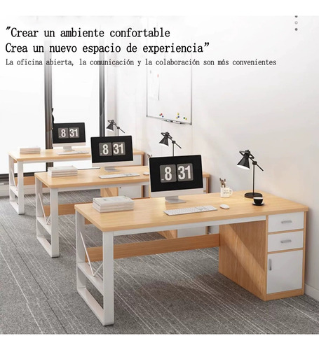 Madera Moderna Escritorio Homeoffice Estudiantil Profesiona