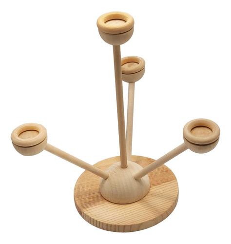 Soporte De Béisbol, Estante De Exhibición De Madera Para