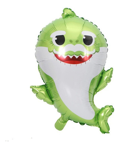 Globo De Baby Shark Cuerpo Entero X1 Unidad 50cm