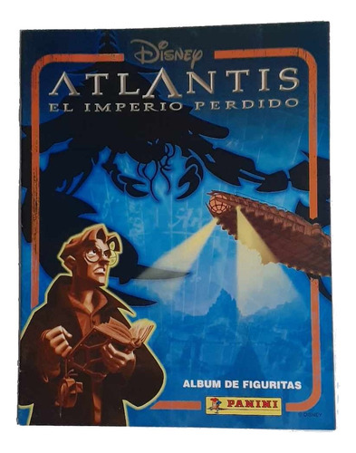 Album Atlantis + 60 Figuritas A Pegar De Disney Panini 2001