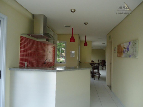 Apartamento Com 2 Dormitórios À Venda, 56 M² Por R$ 297.000 - Jordanópolis - Arujá/sp - Ap0367