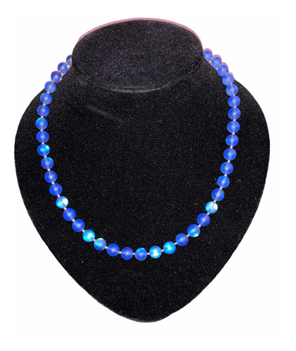 Collar Codificador Cs-45 Cuarzo Electrificado Azul Rey