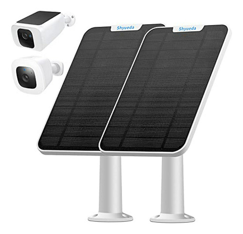 Panel Solar De Carga De 4 W Compatible Solo Con Eufy Solocam
