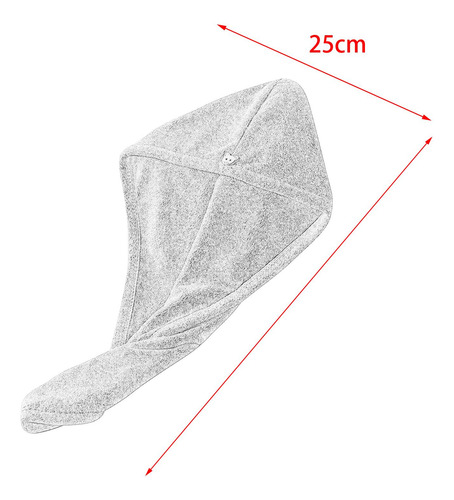 Gorro Para Secar El Cabello Para Mujer, Gorro De Toalla Para