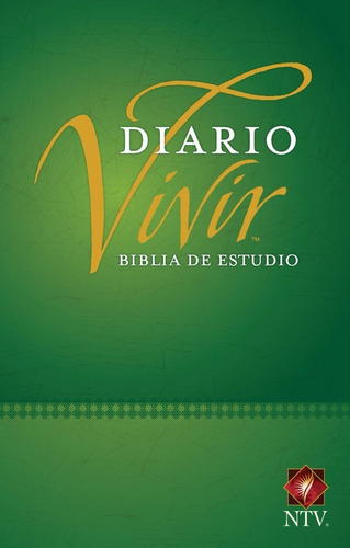 Biblia De Estudio Diario Vivir T. Personal. Tapa Rustica Ntv