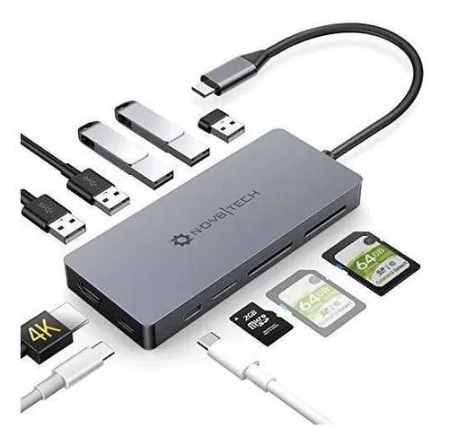 comprar Usb C Hub  Adaptador Multipuerto Usb 11 1 M1   Pro Air ...