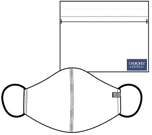 Imagen 4 de 4 de Cherokee Ww560 Paquete 5 Cubrebocas Anti Microbial Repelente