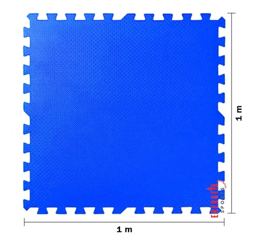 Imagen 2 de 8 de Kit 9 Pisos Goma Encastrable 1x1m 30 Mm Judo Jiu Jitsu Cuota