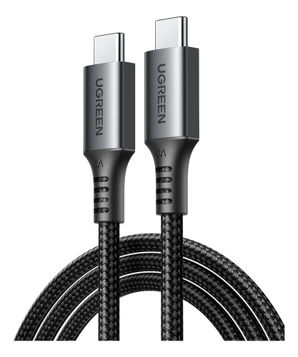 Ugreen Cable Cargador Usb C A Usb C 100w Pd Carga Rapida 1m