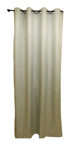 Cortina Color Gris Claro 135 X 220
