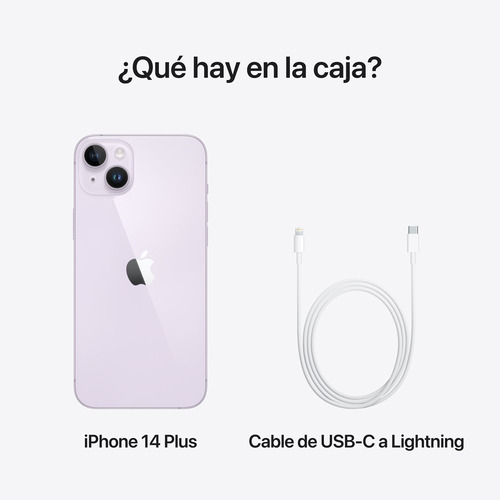 Imagen 10 de 11 de Apple iPhone 14 Plus (128 GB) - Morado