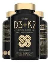 Comprar Suplemento Superself De Vitamina D3 5000 Ui Más Vitamina K M