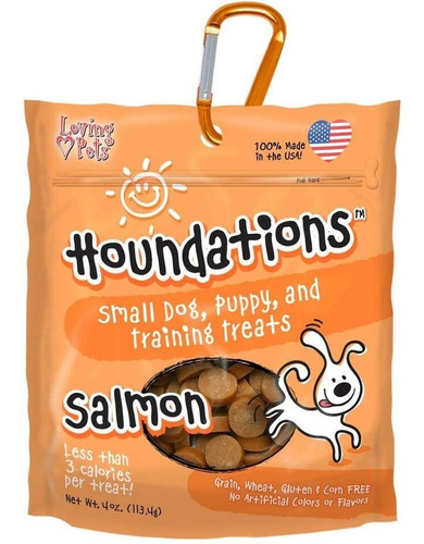 Houndations Snacks Para Entrenamiento Sabor Salmón