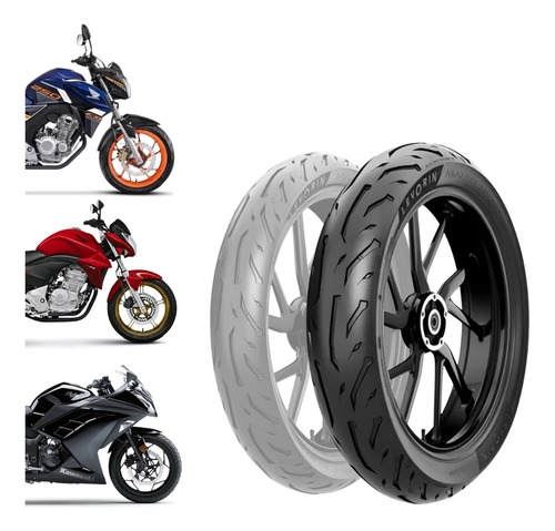 Pneu Traseiro Levorin Cb300 Twister Mt 03 Matrix Sport Ii