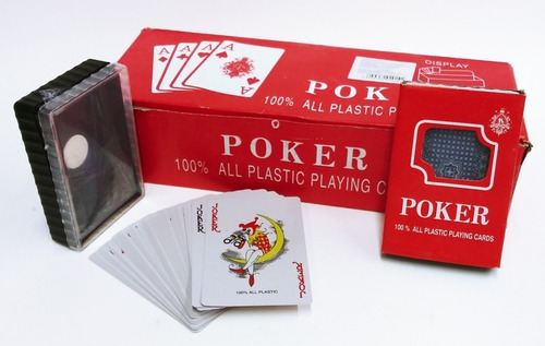 Baraja De Plastico 100% Poker Modelo Ms1057