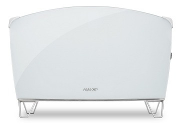 Imagen 4 de 5 de Vitroconvector Doble Vidrio Peabody Pe-bvc15b 1500w 2 Niv