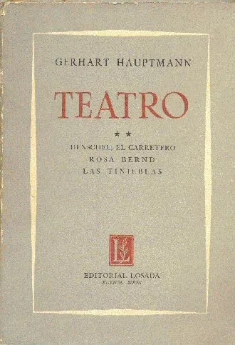 Gerhart Hauptmann: Teatro 2