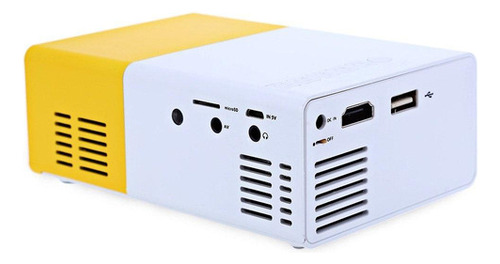 Proyector Yg300 Hdmi USB 1600 lúmenes 720p color amarillo