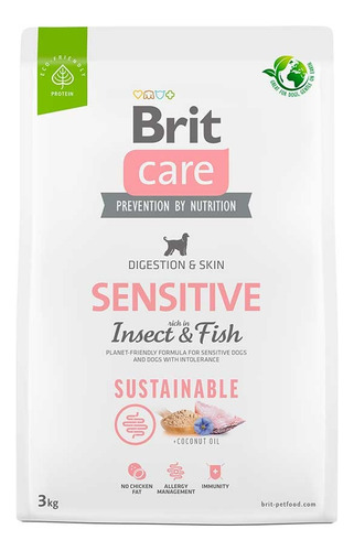 Brit Care Sensitive Insect Fish 3 Kg. Alimento Perro