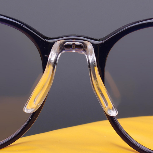 4 Sillín Para Gafas, Puente De Silicona, Almohadilla Grande