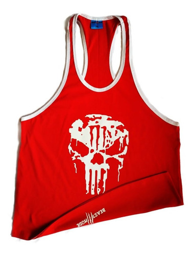 Musculosa Olimpica Calavera Gym Gimnasio Crossfit