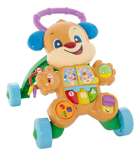 Fisher Price Caminador Perrito Andadera !!! Color Azul Azul