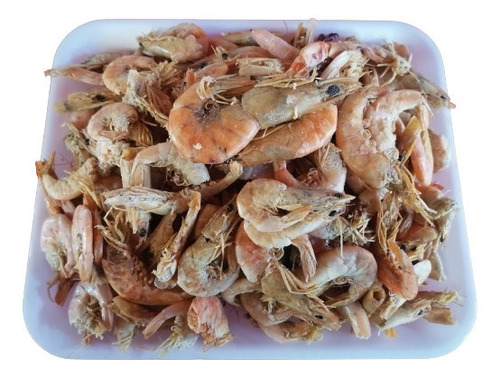 Camarón Seco Con Cabeza 3 Kg De Excelente Calidad Y Sabor