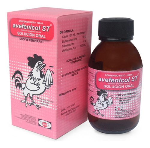 Avefenicol St & 20 Ml& Solución Oral & Andoci Lab Gotas