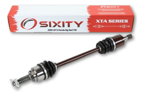 Sixity Honda Big Red Eje Pasajero Delantero Derecho Completa