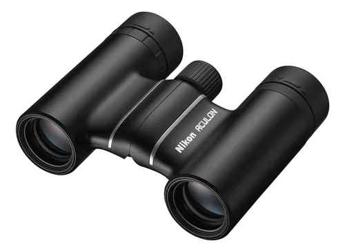 Binoculares Nikon Aculon T02 10x21, Color Negro