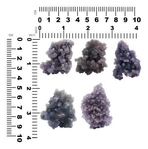Muestra De Coleccionistas Calcedonia Uva 15-25 Gr 1 Pieza