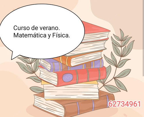 Imagen 1 de 1 de Clases Particulares De Física Y Matemática.