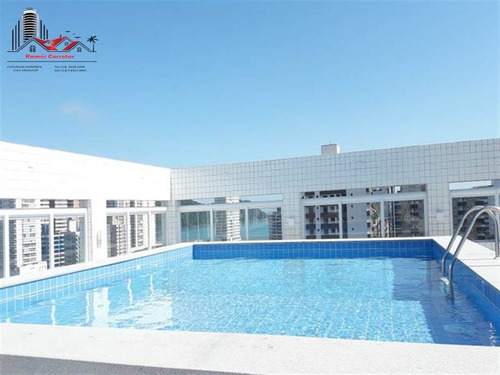 Imagem 10 de 27 de Apartamento À Venda Com 2 Dormitórios No Bairro Canto Do Forte Em Praia Grande Sp. - Rrc87