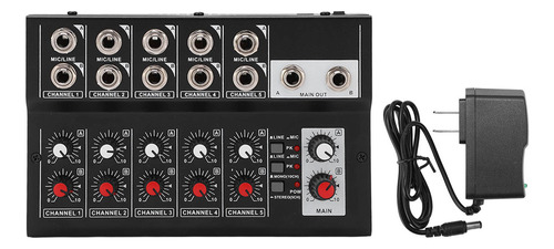 Audios Mixer, Consola De Mezclas De 10 Canales, Placa De Mez