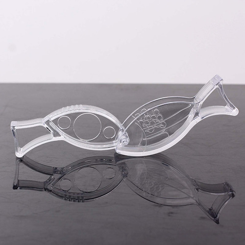 Exprimidor De Limones Transparente Con Forma De Pez B Mini M