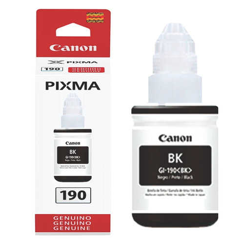 Botella Tinta Canon Gl-190 Negra - Ncuy