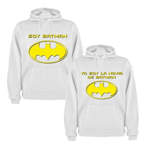 Sudaderas Pareja Batman Novio Novia