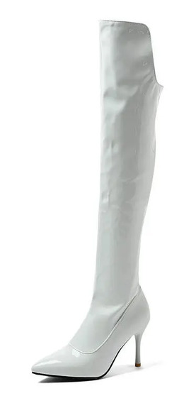 Botas Blancas Tacon | MercadoLibre 📦