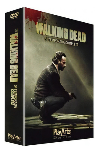 Box Dvd The Walking Dead  5 Temporada  5 Discos