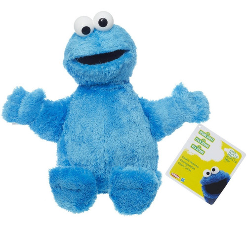 Playskool Plaza Sesamo Cookie Monster Peluche Jumbo