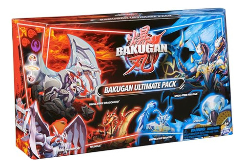 Bakugan Ultimate Paquete De 6, Dragonoides De Ataque Esp