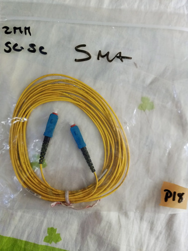 Patch Cord Fibra Optica Sc-sc  5 Metros De 2 Mm