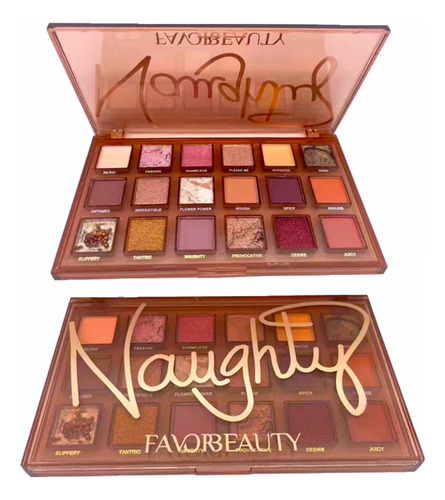 Paleta De Sombras Naugthy Favor Beauty