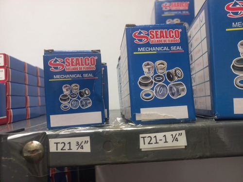 Sello Mecanico T21 3/4¨ Y T21-1.1/4¨ Marca Sealco 