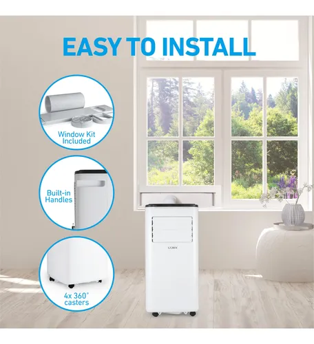 Aire Acondicionado Portátil Coby Cbpac650 3-en-1 9000 Btu